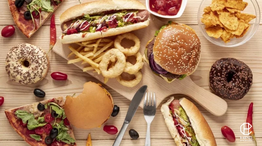 thực đơn giảm mỡ bụng khi tập gym