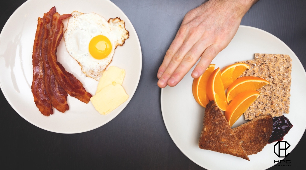 thực đơn cho nữ tập gym tăng cơ giảm mỡ