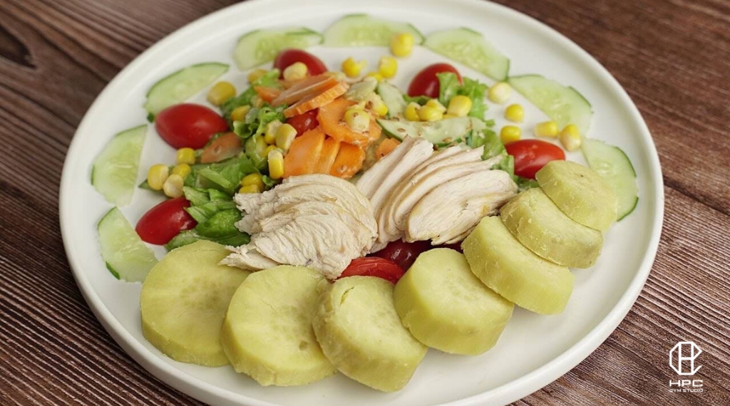 bữa ăn trước và sau tập cho nữ muốn tăng cơ + giảm mỡ